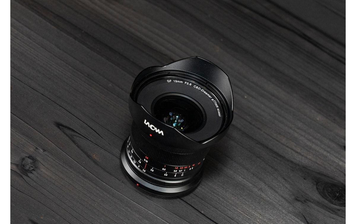Laowa 19 mm f/2.8 Zero-D – Weitwinkelobjektiv – für Fujifilm G-Mount