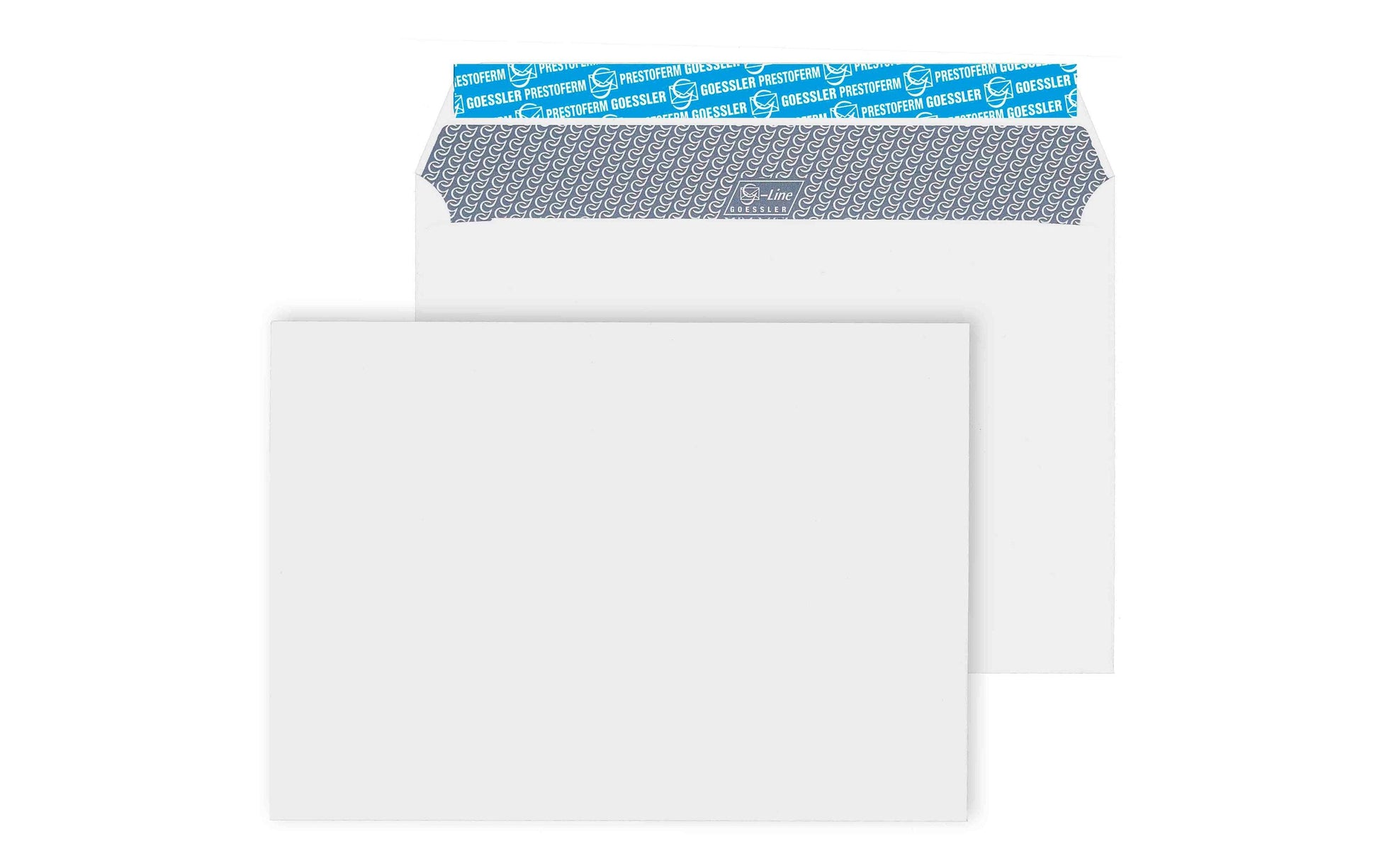 Goessler Couvert C5, ohne Fenster, selbstklebend, weiss, 80 g/m² – 500 Stk.