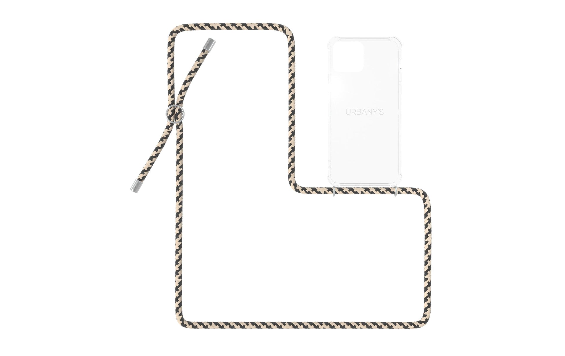 Urbany's Necklace-Hülle – für Apple iPhone 14 Plus – Blackberry Muffin – mit Kordel