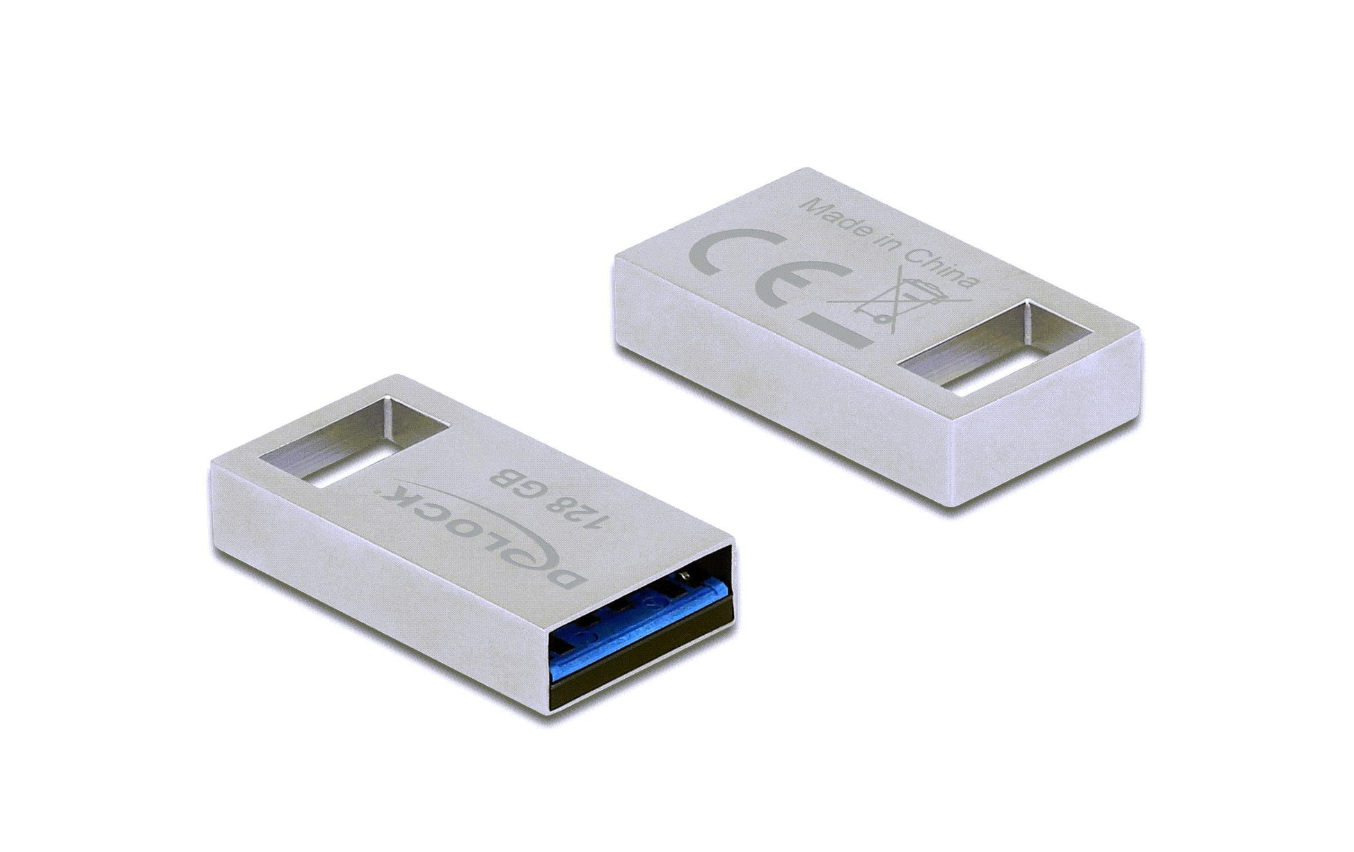 DeLOCK USB 3.2 Gen 1 Speicherstick – 128 GB, USB-A 3.2 Gen 1, 111 MB/s Lesen, Metallgehäuse
