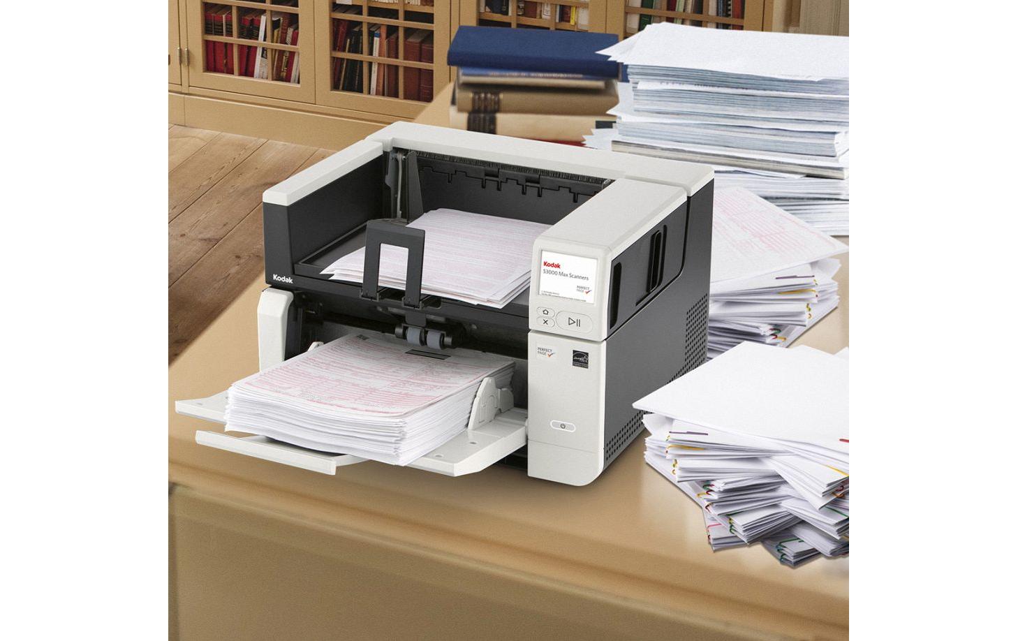 Kodak Alaris S3140 MAX – Einzugsscanner, A3, Duplex, 140 ppm, ADF 500 Blatt, LAN