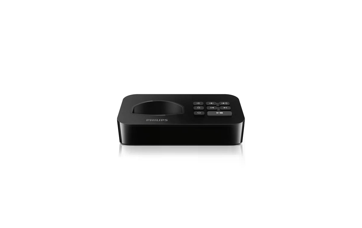 Philips D2651B – Schnurlostelefon mit Anrufbeantworter (25 min), Schwarz