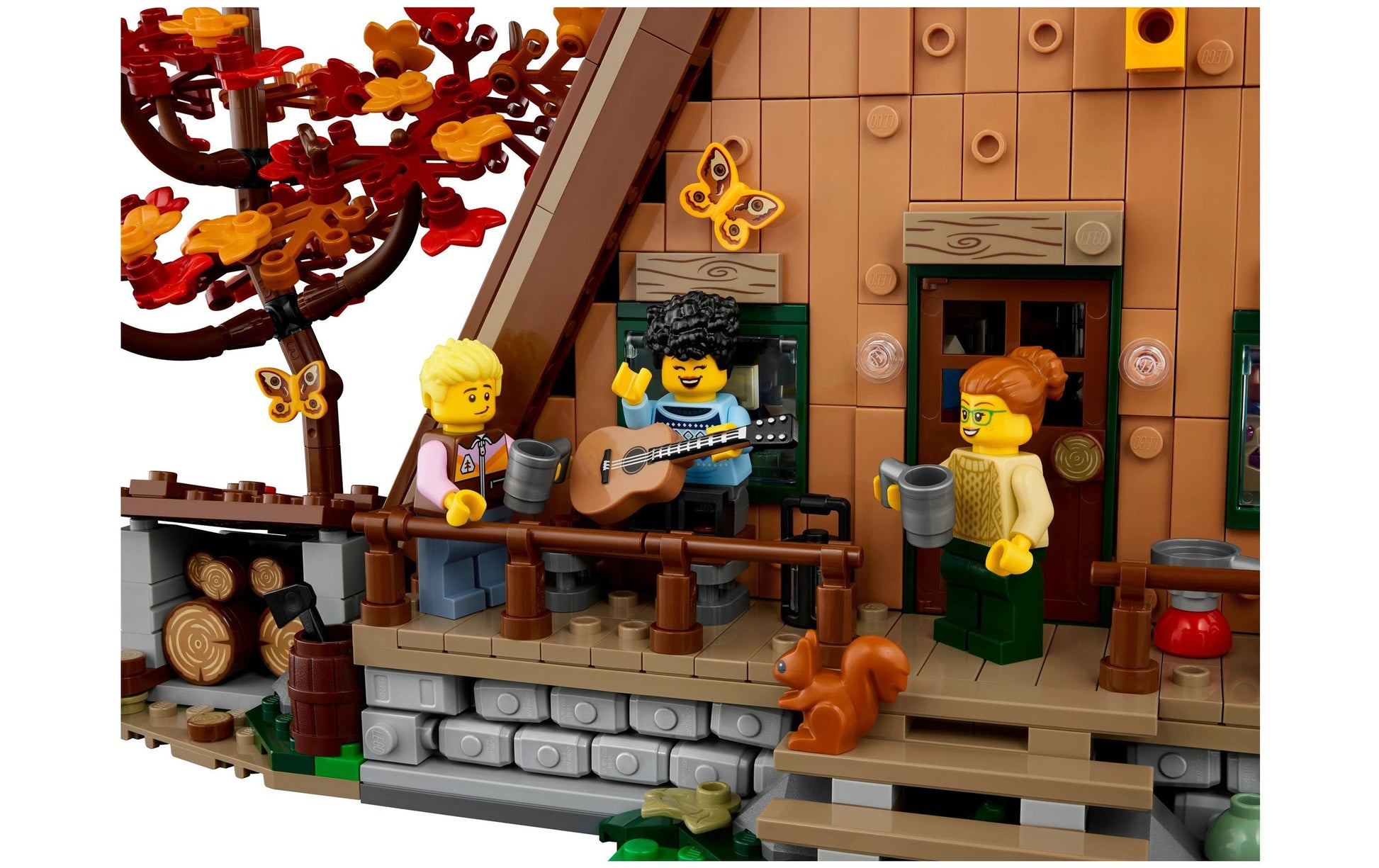 LEGO Ideas A-Frame Cabin 21338 3D Puzzle – 2082 Teile – 21 × 24 × 22 cm – ab 18 Jahren