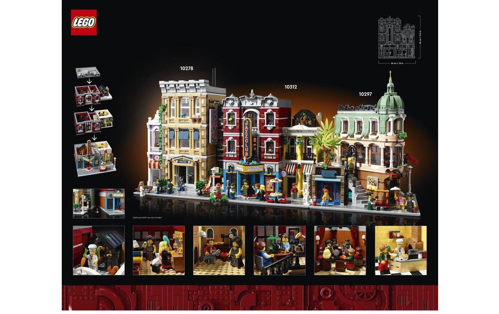 LEGO Jazz Club 10312 Bauset – Icons – 25 × 30 × 26 cm – 2899-teilig – ab 18 Jahren