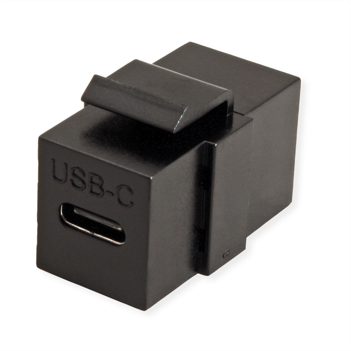 VALUE USB-Adapter USB-C auf USB-C (Buchse auf Buchse) – USB 3.2 Gen 2 (10 Gbit/s) – Schwarz