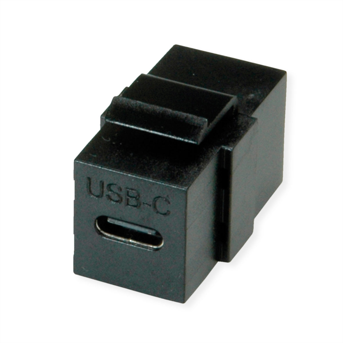 VALUE USB-Adapter USB-C auf USB-C (Buchse auf Buchse) – USB 3.2 Gen 2 (10 Gbit/s) – Schwarz