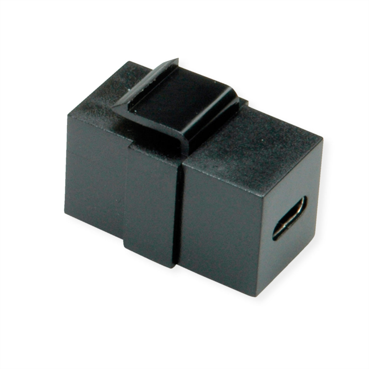VALUE USB-Adapter USB-C auf USB-C (Buchse auf Buchse) – USB 3.2 Gen 2 (10 Gbit/s) – Schwarz