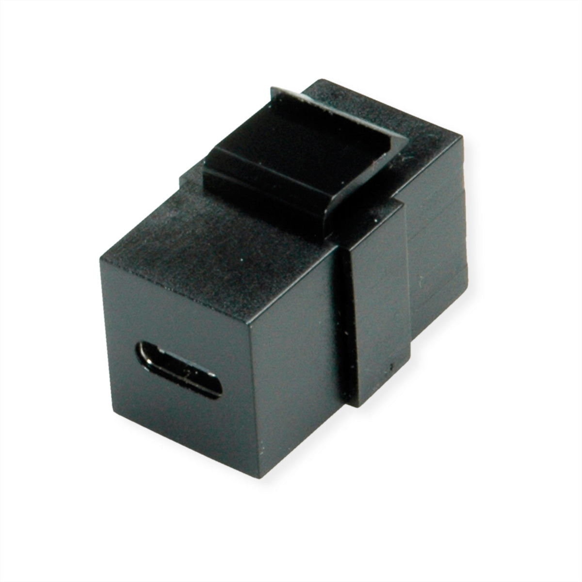 VALUE USB-Adapter USB-C auf USB-C (Buchse auf Buchse) – USB 3.2 Gen 2 (10 Gbit/s) – Schwarz