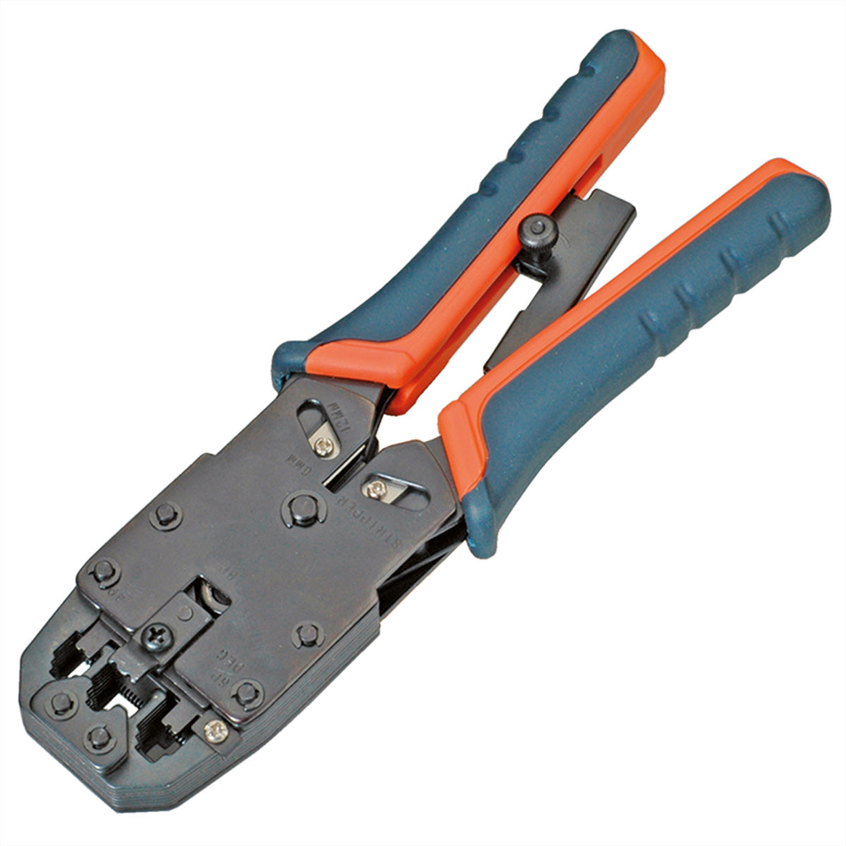 VALUE Crimpzange – für RJ45/RJ11, mit Schneider & Abisolierer