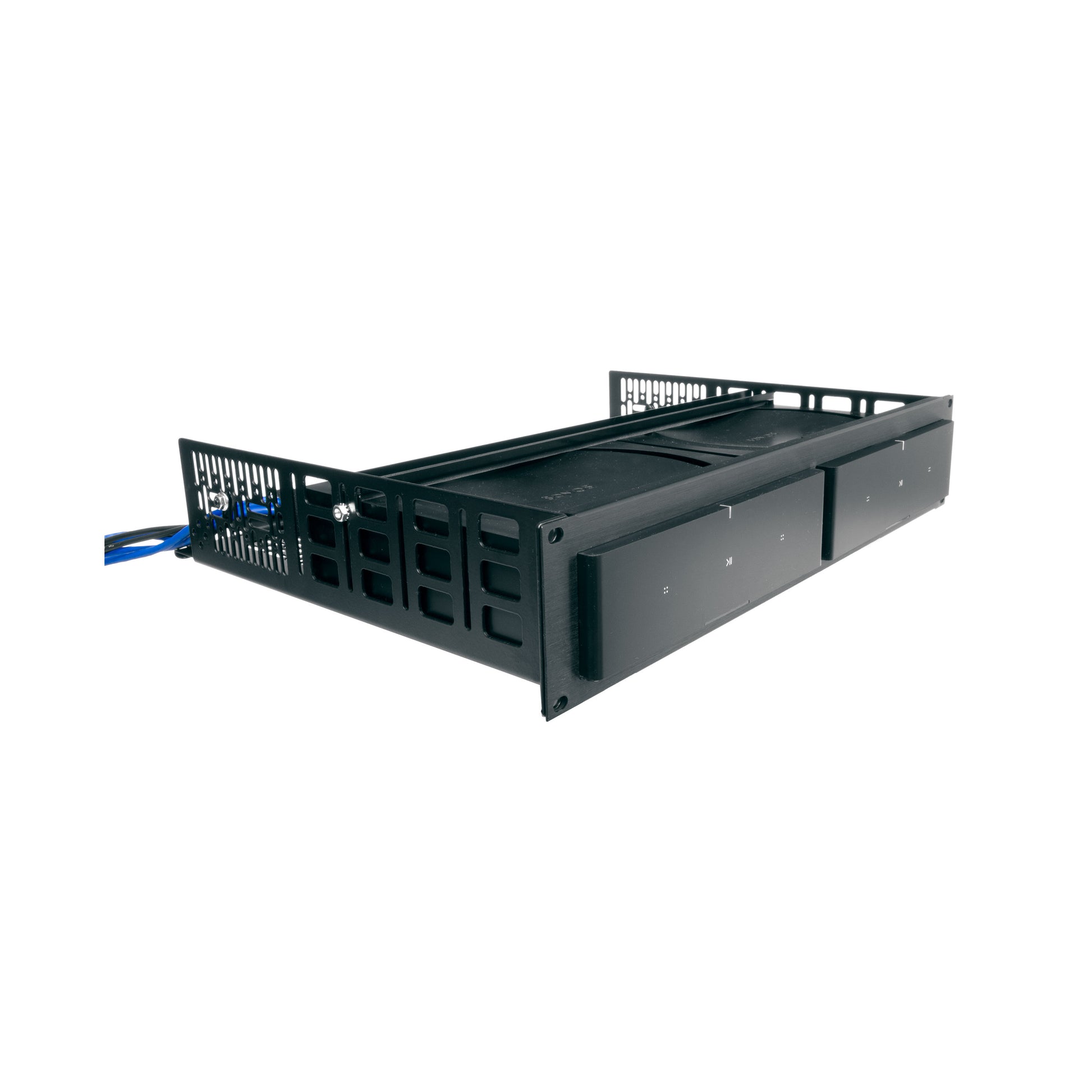 Middle Atlantic RSHA-SONOS-AMP2 – Regalboden, 2U, für Sonos Amp, Schwarz