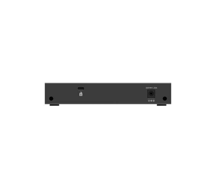 NETGEAR GS305Pv3 – Unmanaged Switch – 5× 1G, PoE+, PoE-Budget 63 W, Desktop