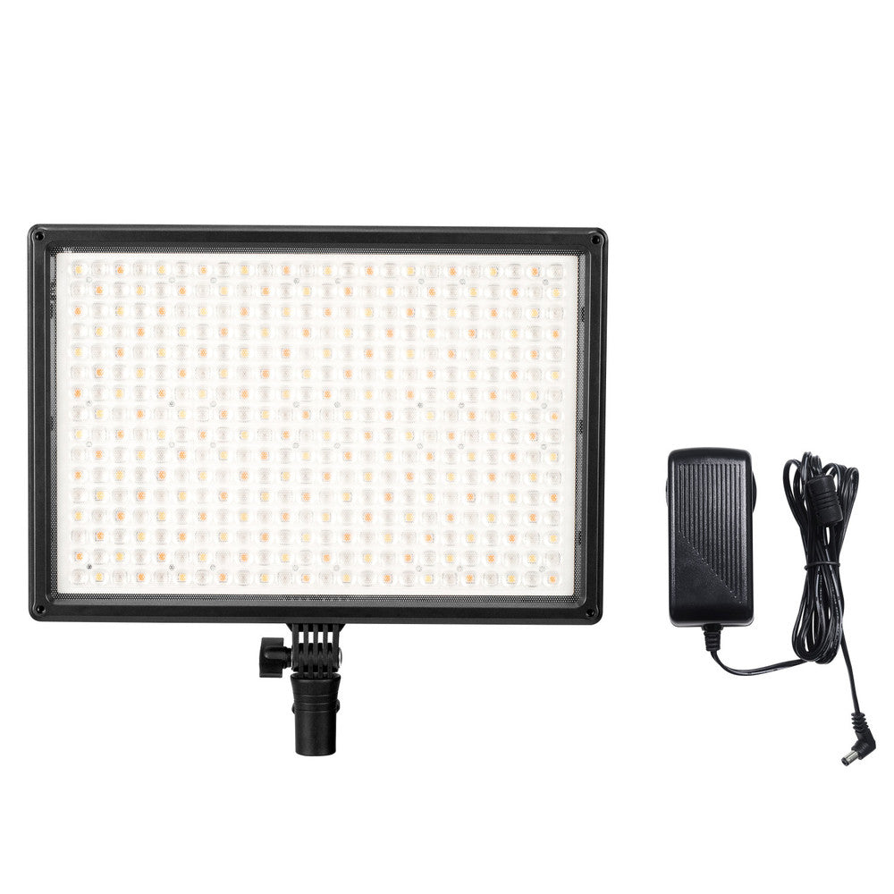 Nanlite LED-Panel MixPad II 27C – 410 × 450 × 120 mm – 36 W, dimmbar, 2700–6500 K, CRI 95, schwarz