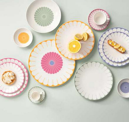 Villeroy & Boch Dessertschale – Porzellan, Blau, 6 Stück