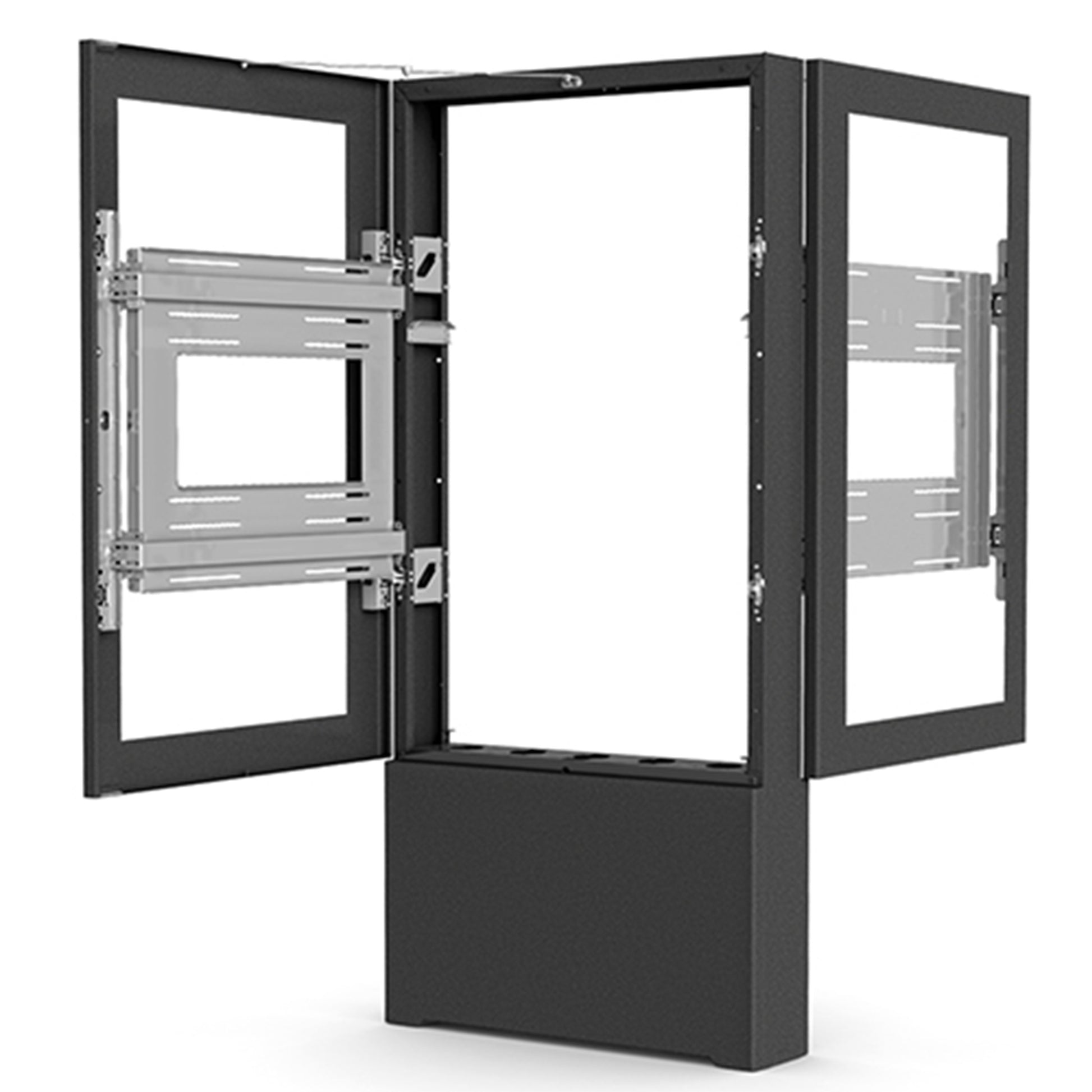 Chief Bodenständer – bis 55" – VESA 300×300–600×400 – bis 56,7 kg, für 2 Displays – LF55UBP-B2B