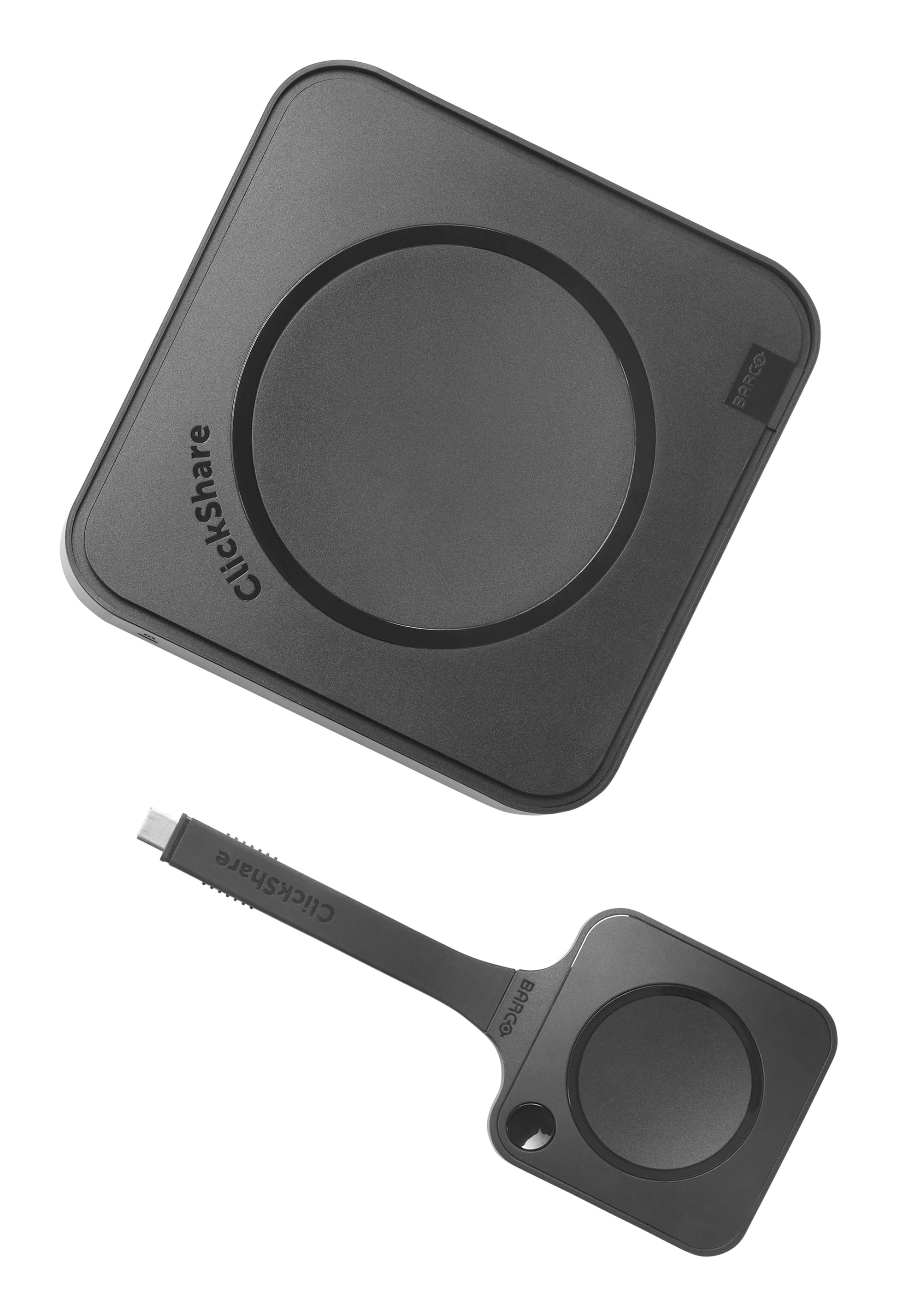 Barco ClickShare Hub Core Video – Drahtloses Präsentationssystem – 5K, 1× Button, HDMI, Schwarz