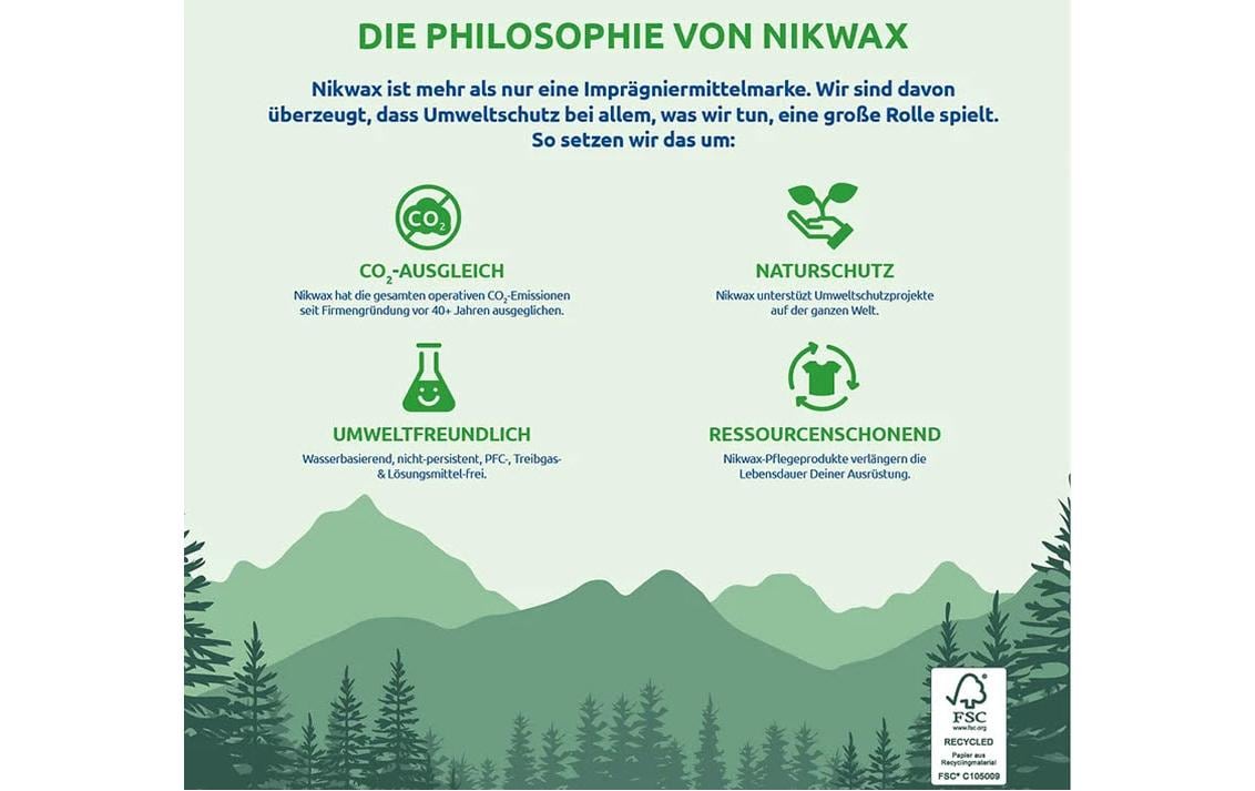 Nikwax TX.Direct Spray-On Imprägnierung – für wasserdichte Kleidung – Spray – 300 ml
