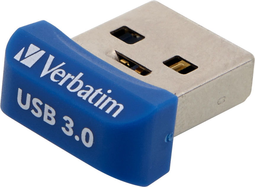 Verbatim Nano USB-Stick – 64 GB, USB 3.0, silber
