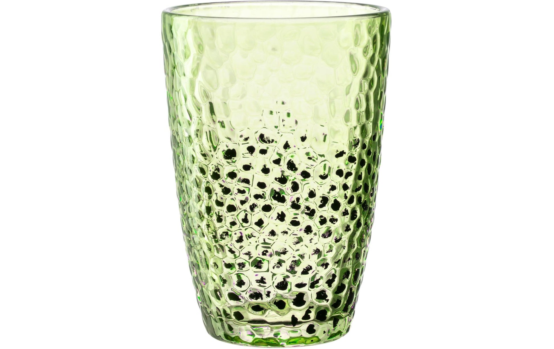 LEONARDO Trinkgläser Matera – 4er Set, 340 ml, Ø 8 cm, Kalk-Natron-Glas, Grün, spülmaschinenfest