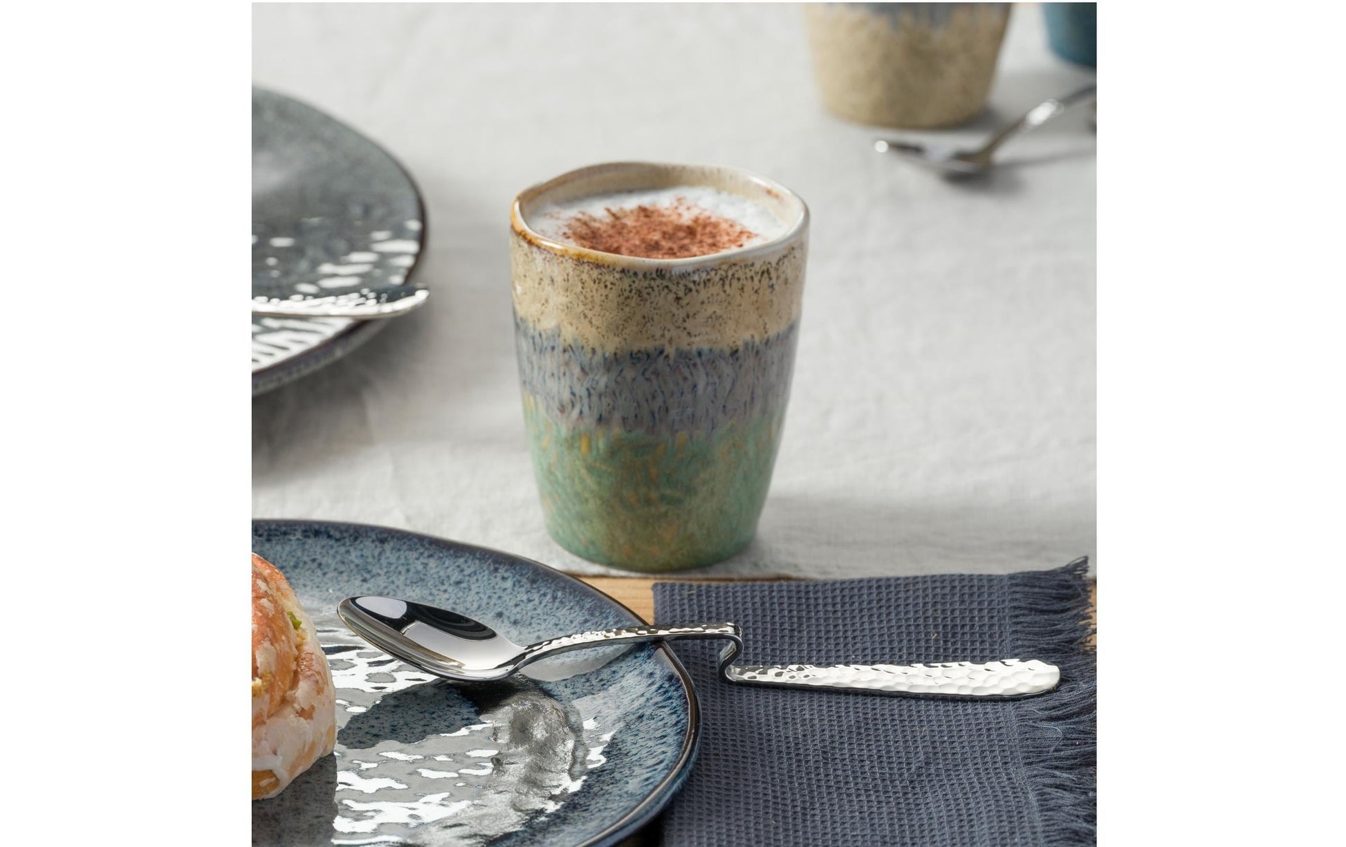 LEONARDO Matera Latte-Macchiato-Löffel – 19 cm, Edelstahl, Silber, spülmaschinenfest
