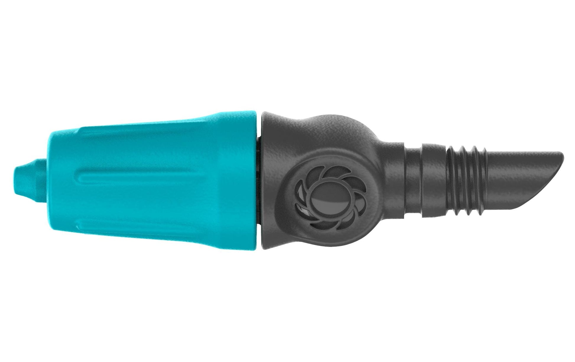 Gardena Tropfer – regulierbar 0–15 l/h, 5,8 cm, Kunststoff, Grau/Türkis, für Micro-Drip-System