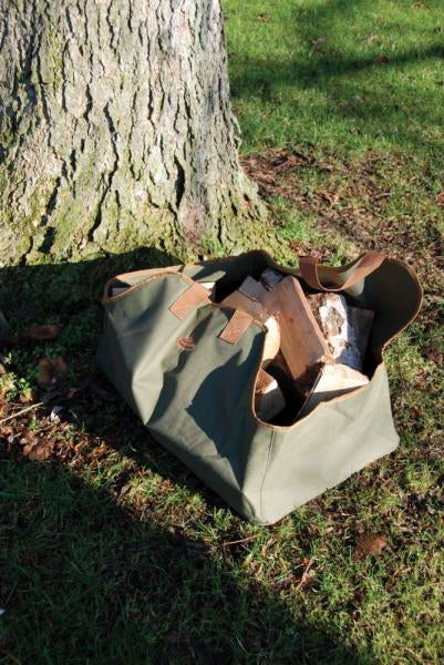 Esschert Design GT22 Aufbewahrungskorb – Polyester – Grün – mit Tragegriffen – 590 × 395 × 385 mm