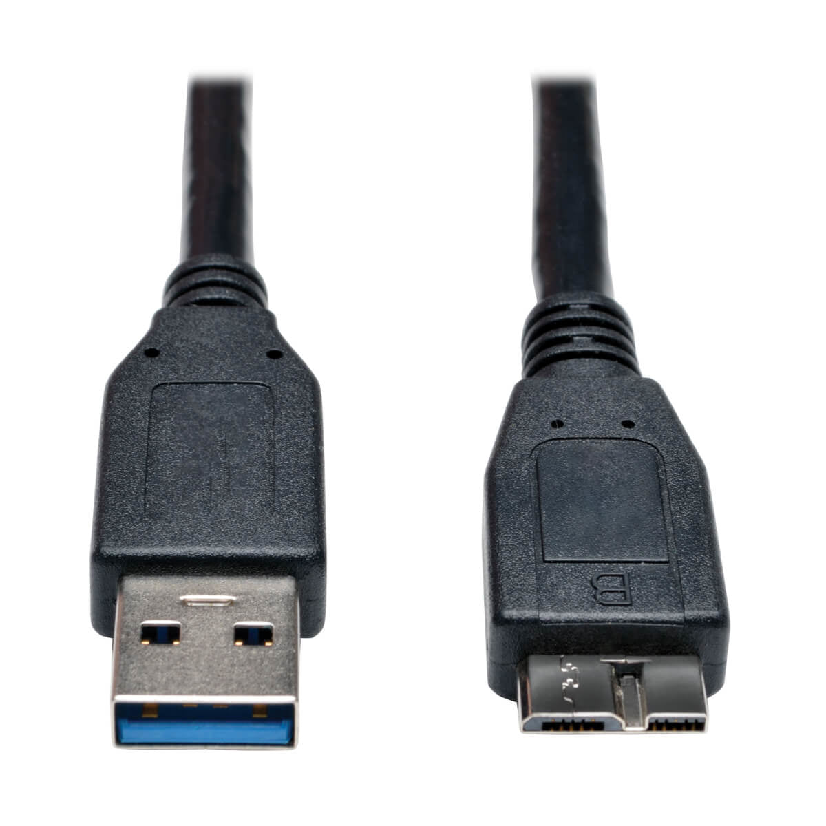 Tripp Lite USB-A auf Micro-USB-B Kabel – USB 3.2 Gen 1 (5 Gbit/s) – 0,3 m – Schwarz