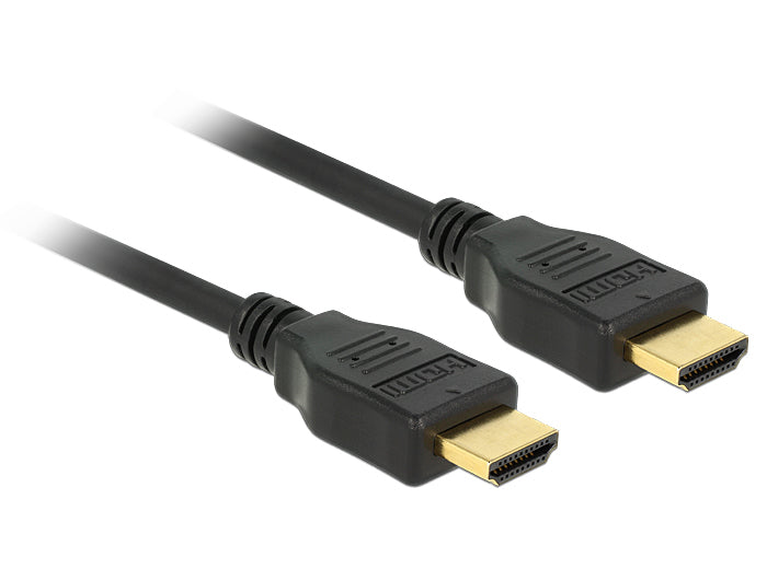 DeLOCK HDMI Kabel HDMI 2.0 – 4K 60 Hz – 2 m – Ethernet