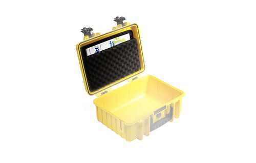 B&W Cases B&W – Deckeltasche LP/4000 – Schaum – für Typ 4000 – 385 × 265 × 40 mm – Schwarz – Polypropylen – 1 Stk.