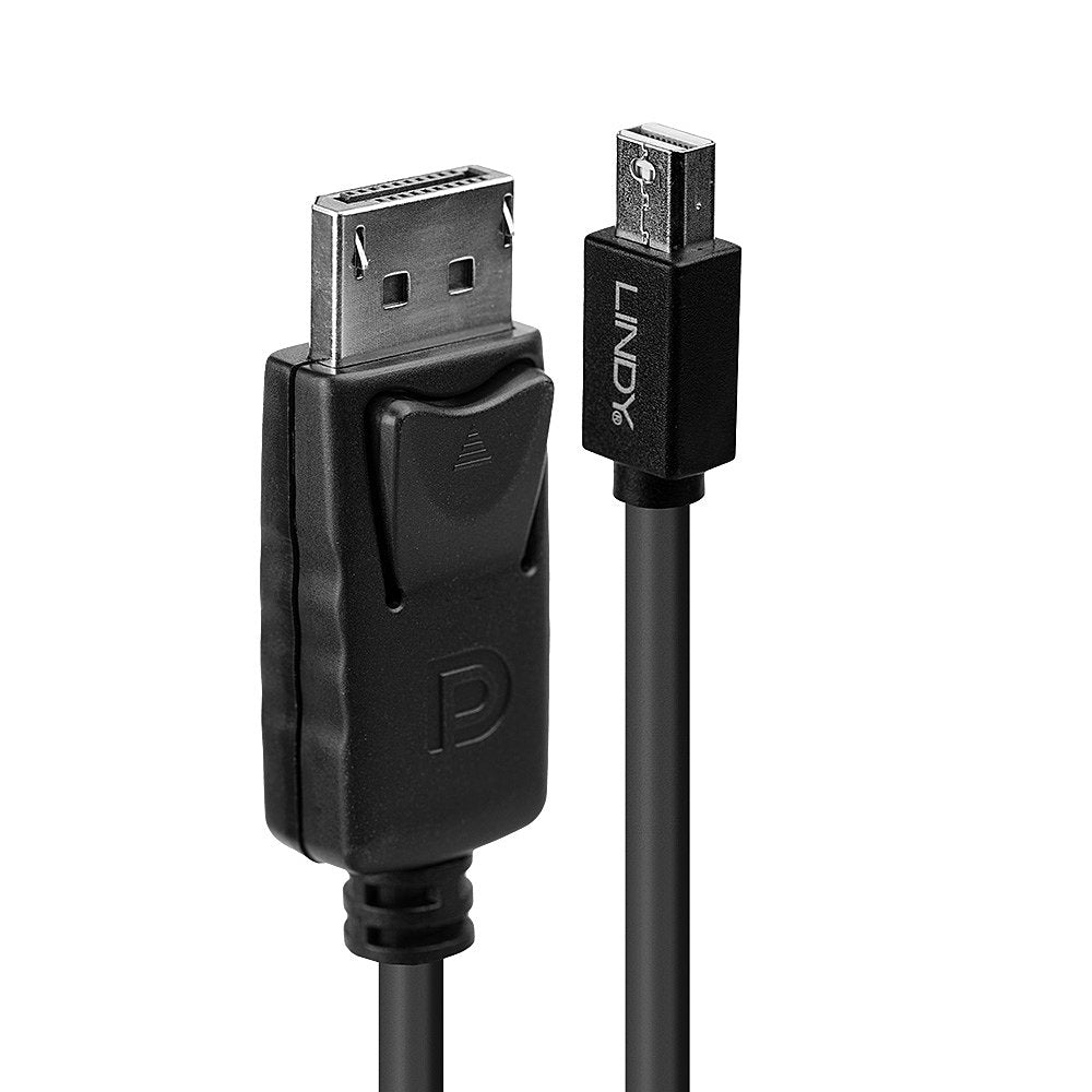 Lindy MiniDP–DP Kabel – 5 m, schwarz