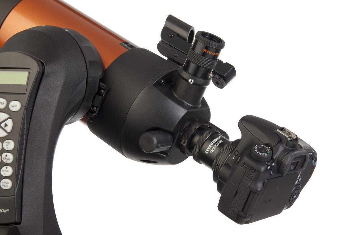 Celestron T-Adapter NexStar 4 Teleskop-Adapter – für NexStar 4SE – Schwarz