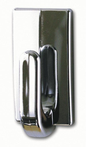 Tesa Powerstrips Haken Small wiederablösbar – 3 Stk., silber, für drinnen