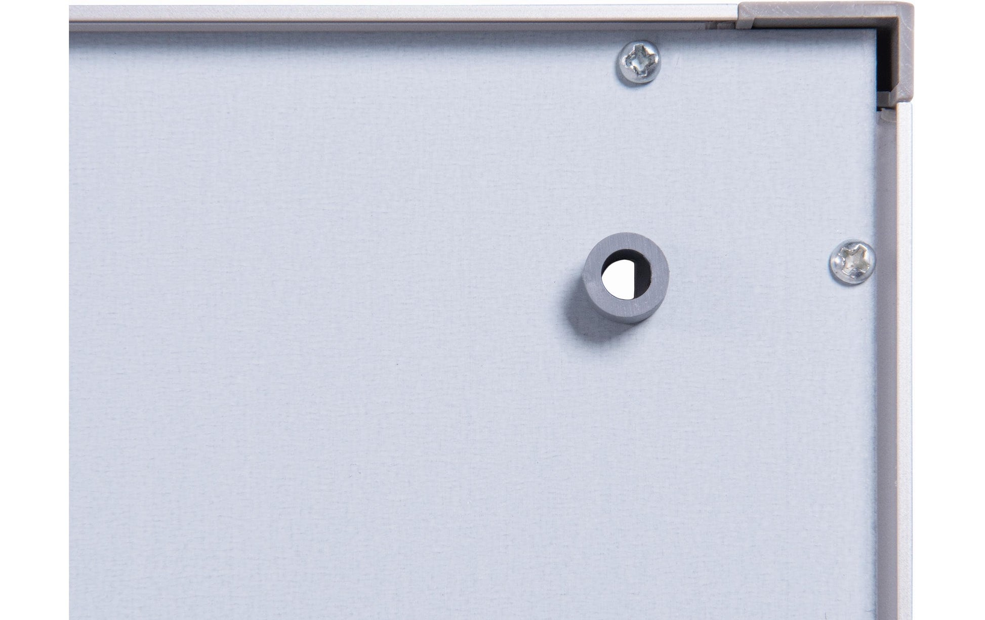 MAUL Schaukasten MAULextraslim, 6 × A4 – Aluminium, Acrylglas, abschliessbar, magnethaftend