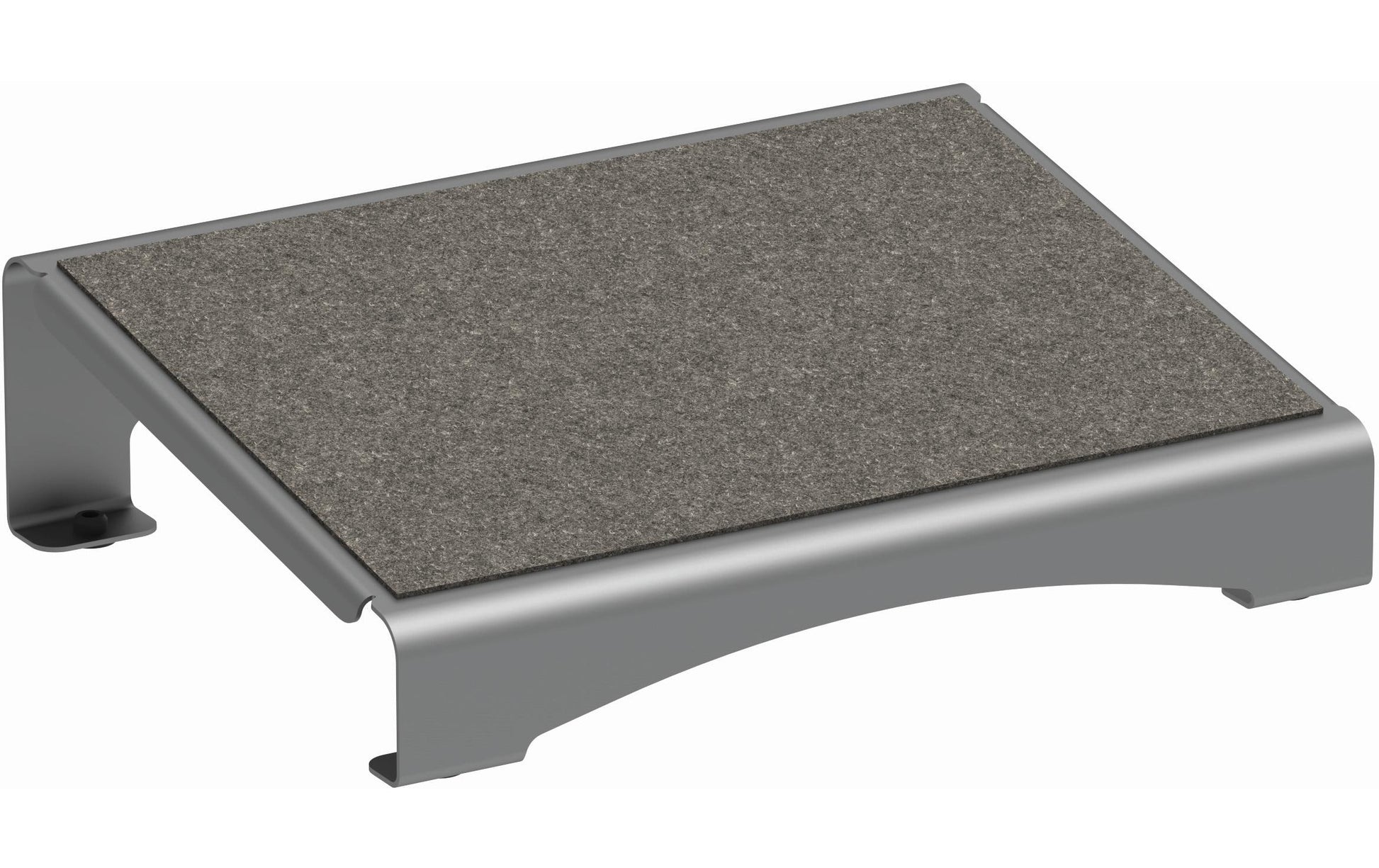 MAUL Fussstütze Flair – 40×30×6,4–11,2 cm, anthrazit