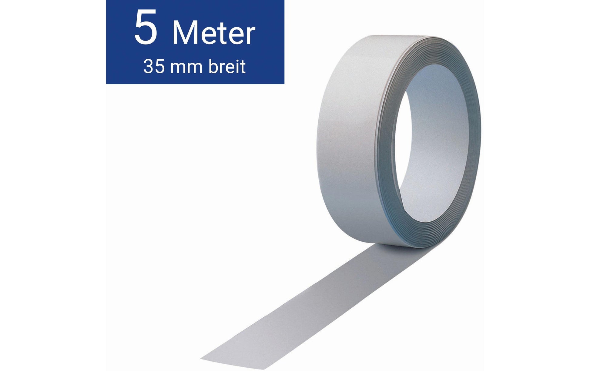 MAUL Whiteboard – 3,5 × 500 cm, magnetisch, inkl. Magnete, selbstklebend – für Whiteboards