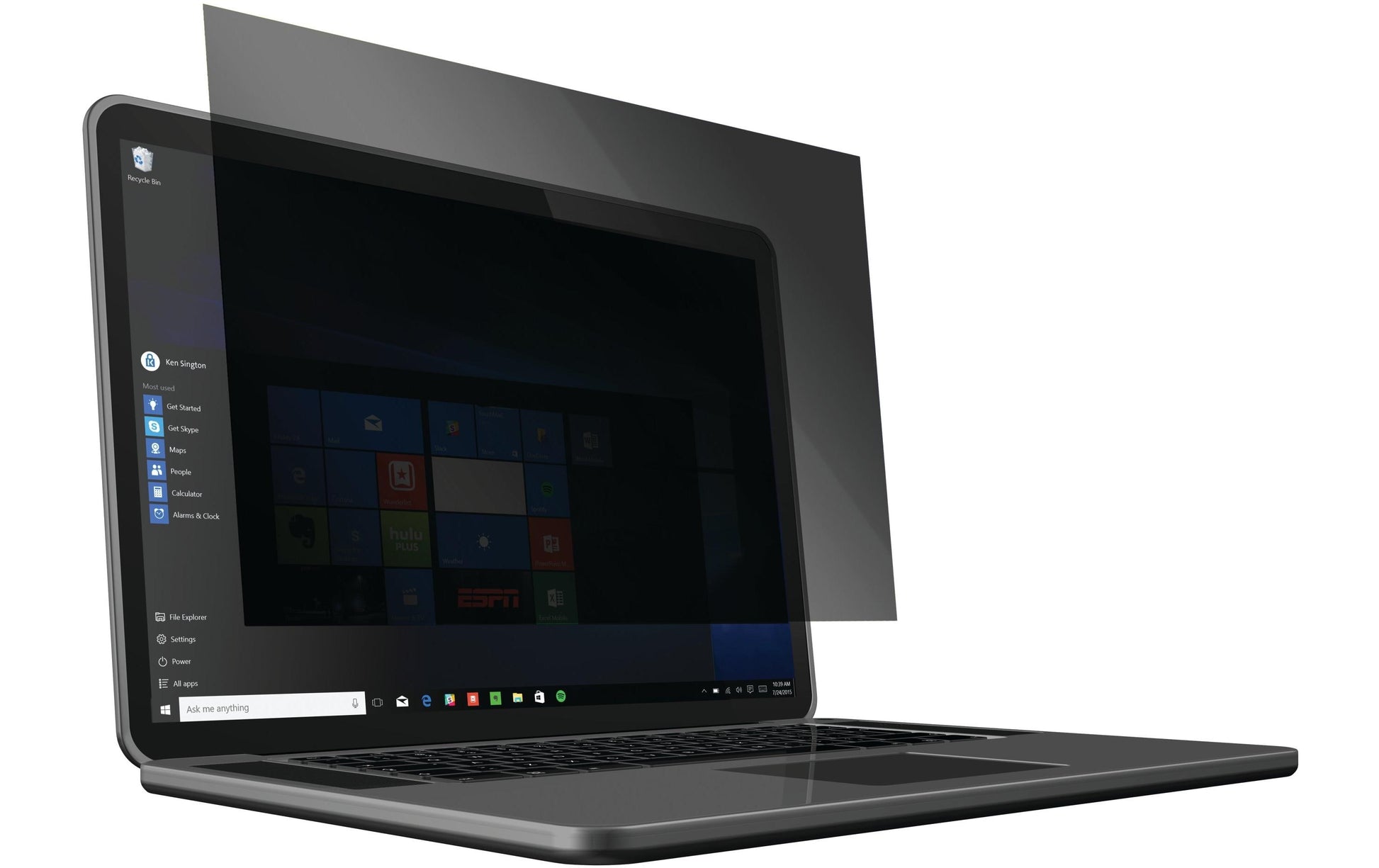 Kensington Displayschutz für 17" Laptops