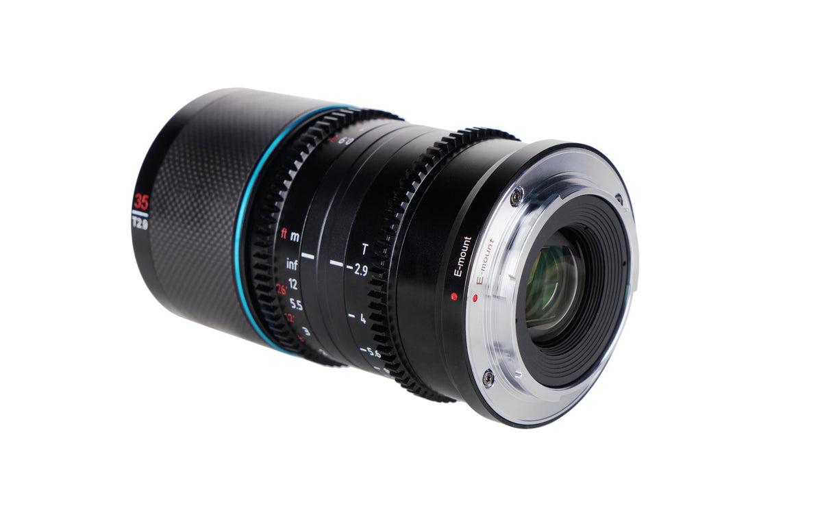 Sirui Saturn 35mm T2.9 1,6× Canon RF Objektiv – Manuell, Vollformat, Filter 58 mm
