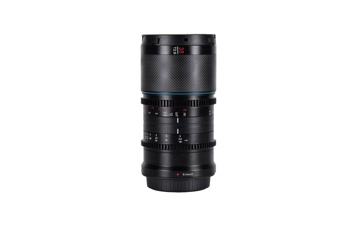 Sirui Saturn 35mm T2.9 1,6× Canon RF Objektiv – Manuell, Vollformat, Filter 58 mm