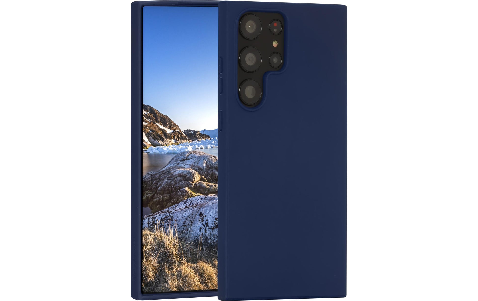 dbramante1928 Greenland Backcover – für Samsung Galaxy S23 Ultra, Recycling-Kunststoff, Pacific Blue