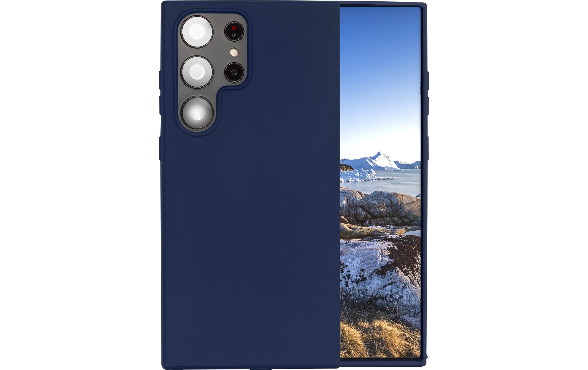 dbramante1928 Greenland Backcover – für Samsung Galaxy S23 Ultra, Recycling-Kunststoff, Pacific Blue