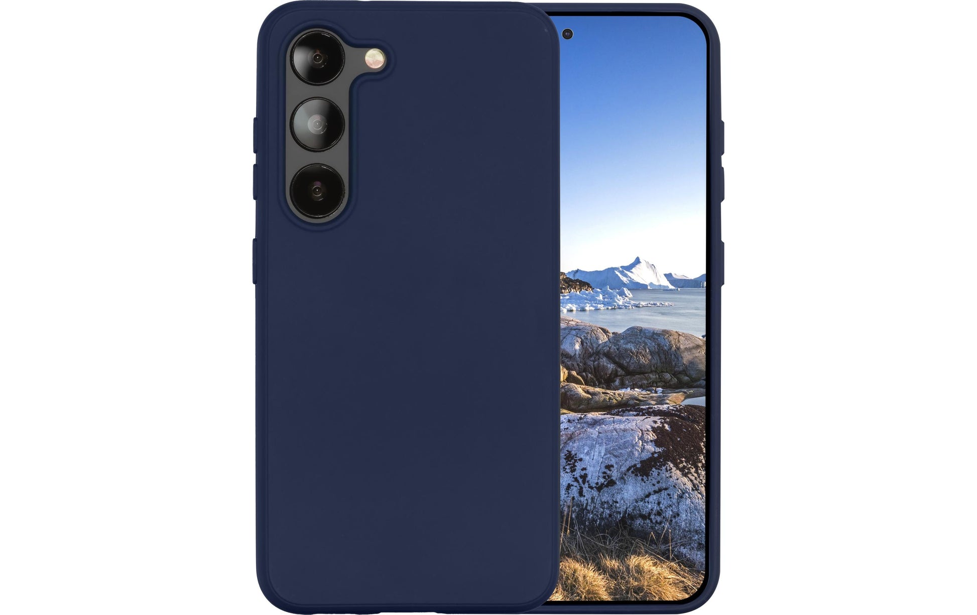 dbramante1928 Greenland Backcover – für Samsung Galaxy S23+, Recycling-Kunststoff, Pacific Blue