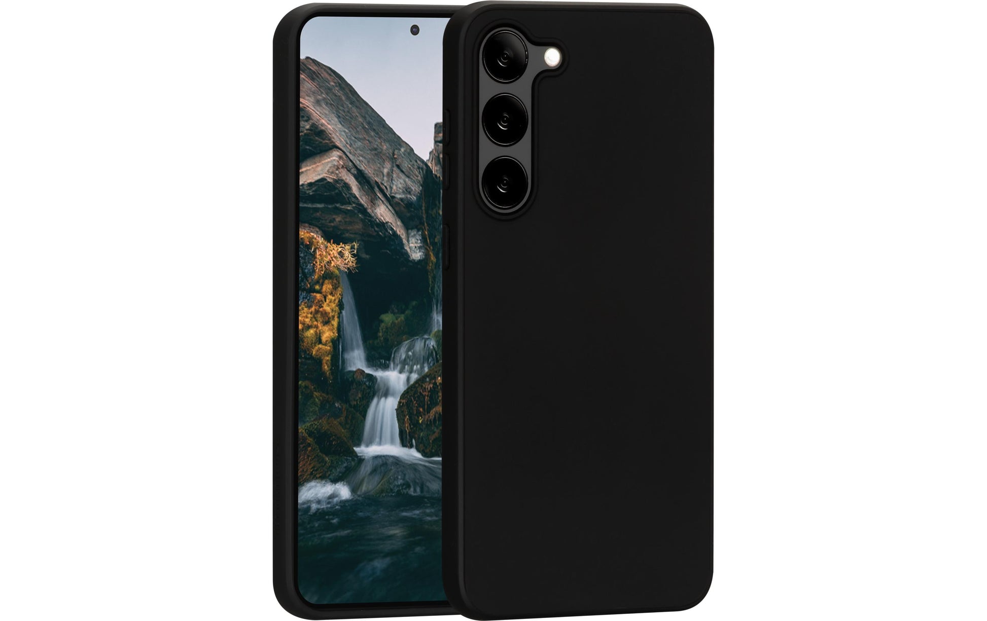 dbramante1928 Greenland Backcover – für Samsung Galaxy S23+, Recycelbarer Kunststoff, Night Black