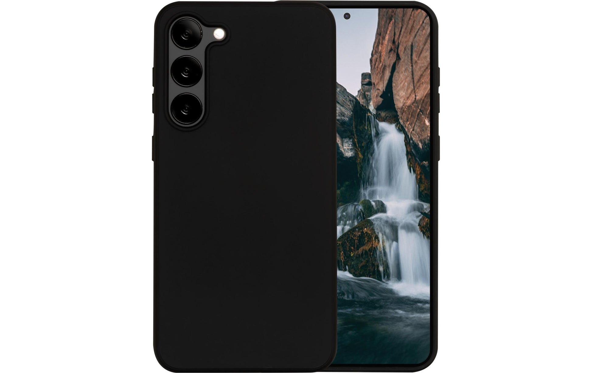 dbramante1928 Greenland Backcover – für Samsung Galaxy S23+, Recycelbarer Kunststoff, Night Black