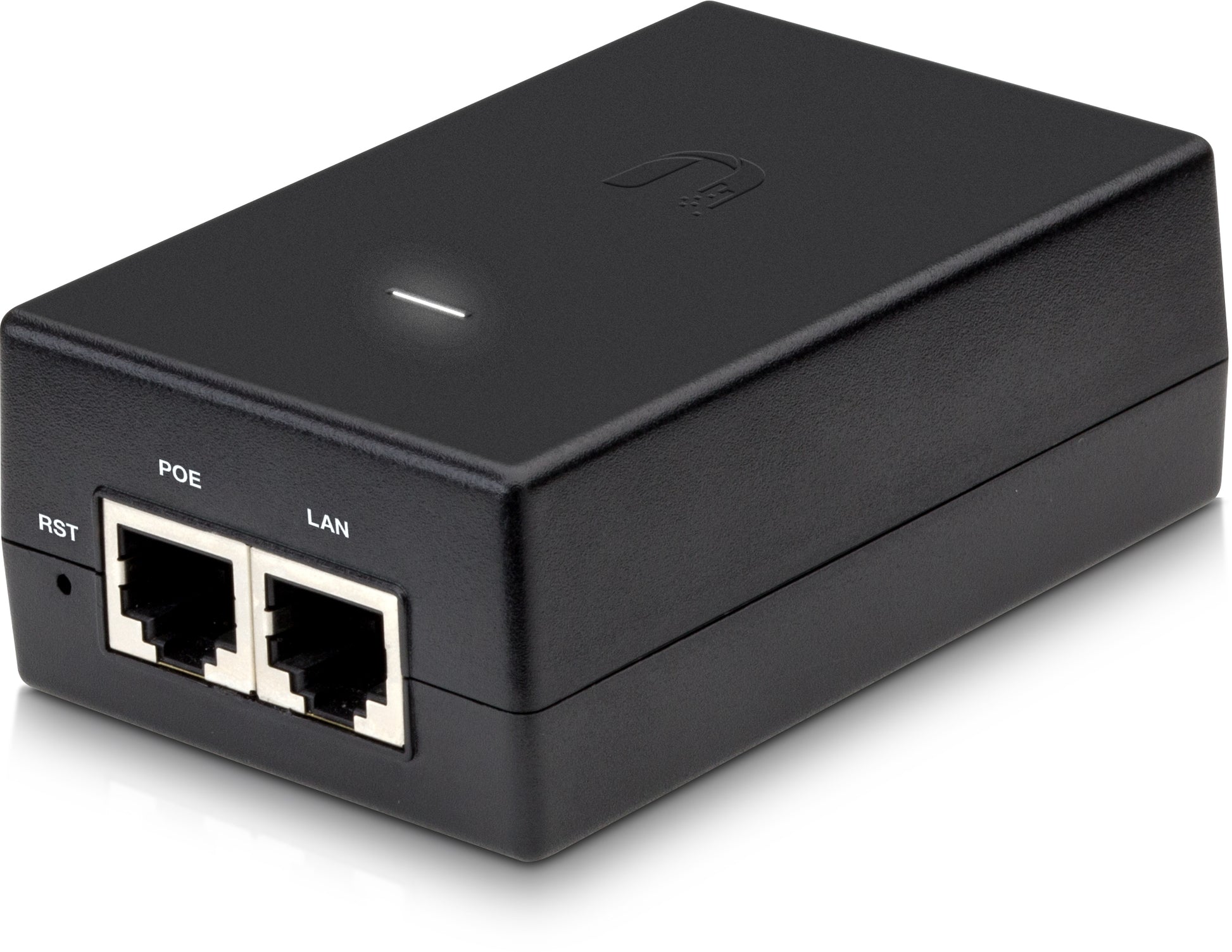 Ubiquiti POE-24-24W-G PoE-Injektor 24 W – 24 V PoE, Gigabit – RJ-45×2 (IN/OUT) – für PoE-Geräte – schwarz