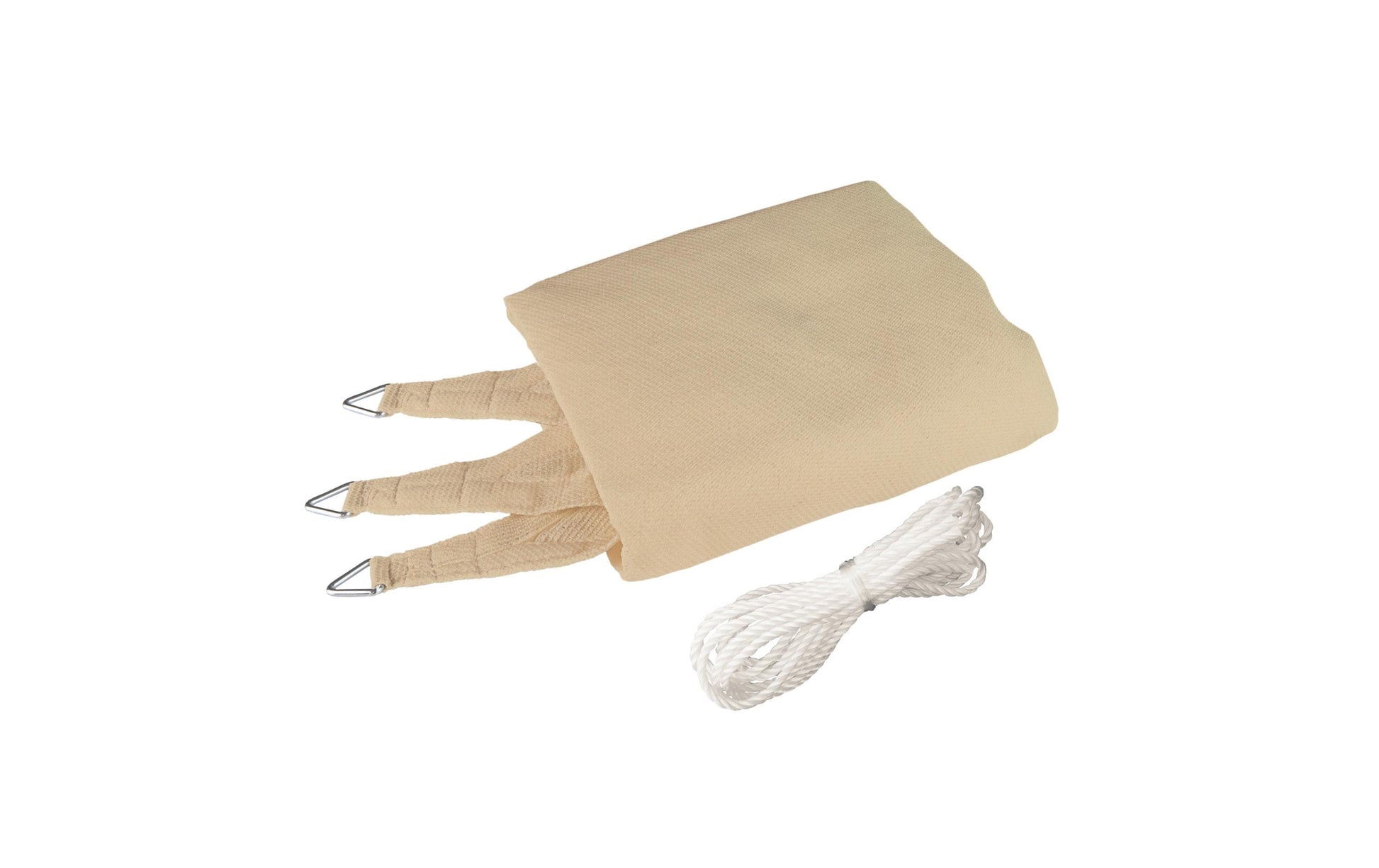 Windhager Sonnensegel – 400 × 400 cm, Champagner, Polyester, 225 g/m²