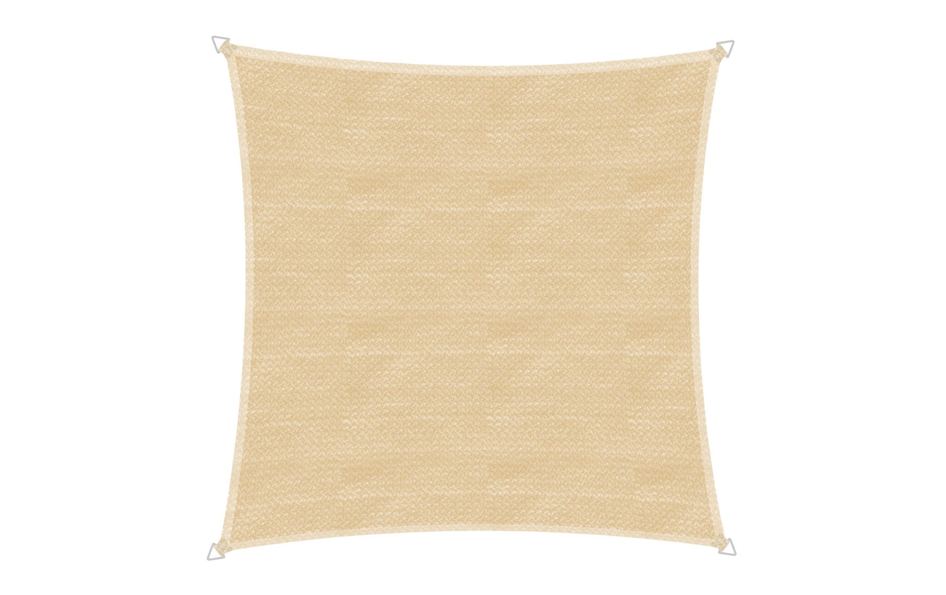 Windhager Sonnensegel – 500 × 500 cm, Champagner, Polyester, 225 g/m²