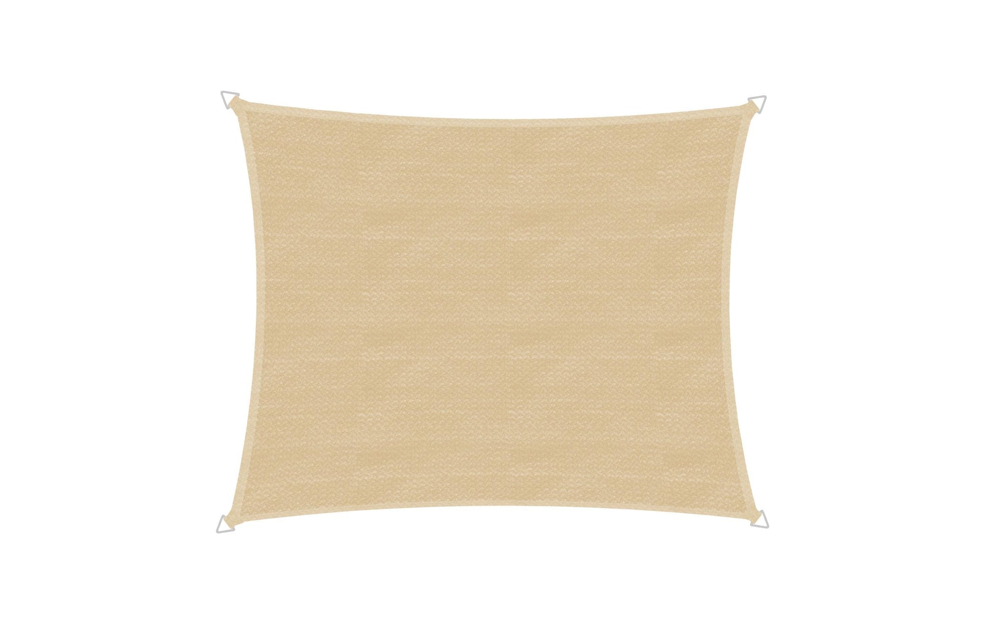 Windhager Sonnensegel Capri – 500 × 400 cm, Champagner, 225 g/m²