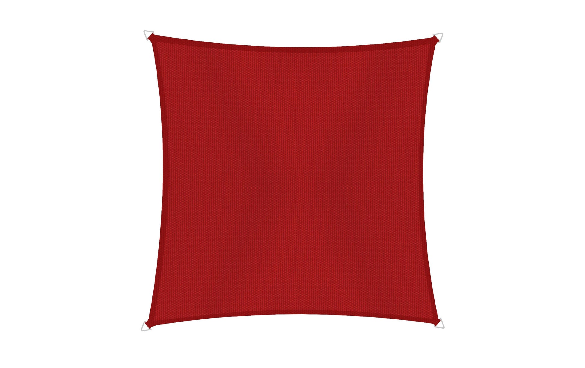 Windhager Sonnensegel – 500 × 500 cm, rot, Polyester, 180 g/m²