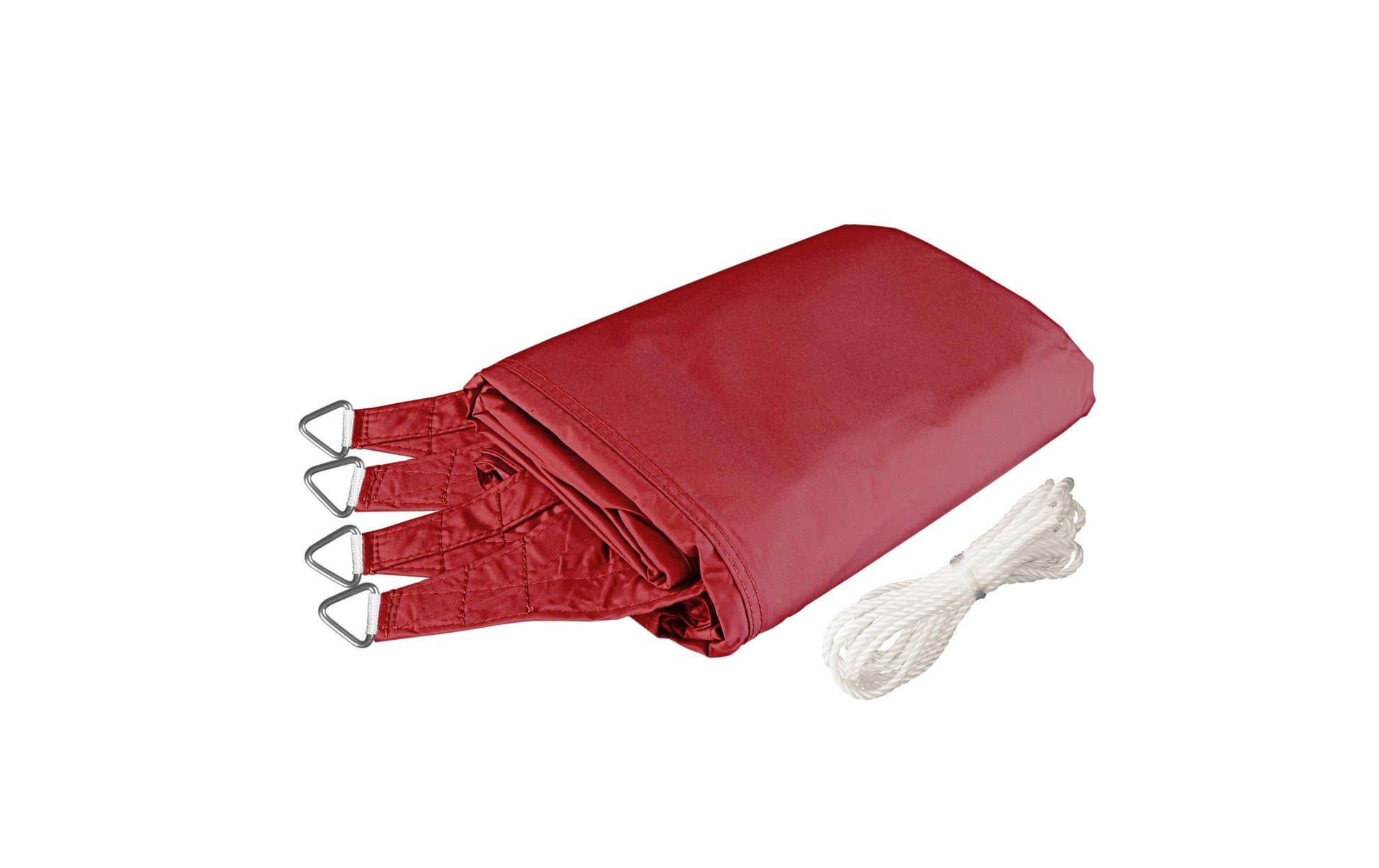 Windhager Sonnensegel – 500 × 500 cm, rot, Polyester, 180 g/m²
