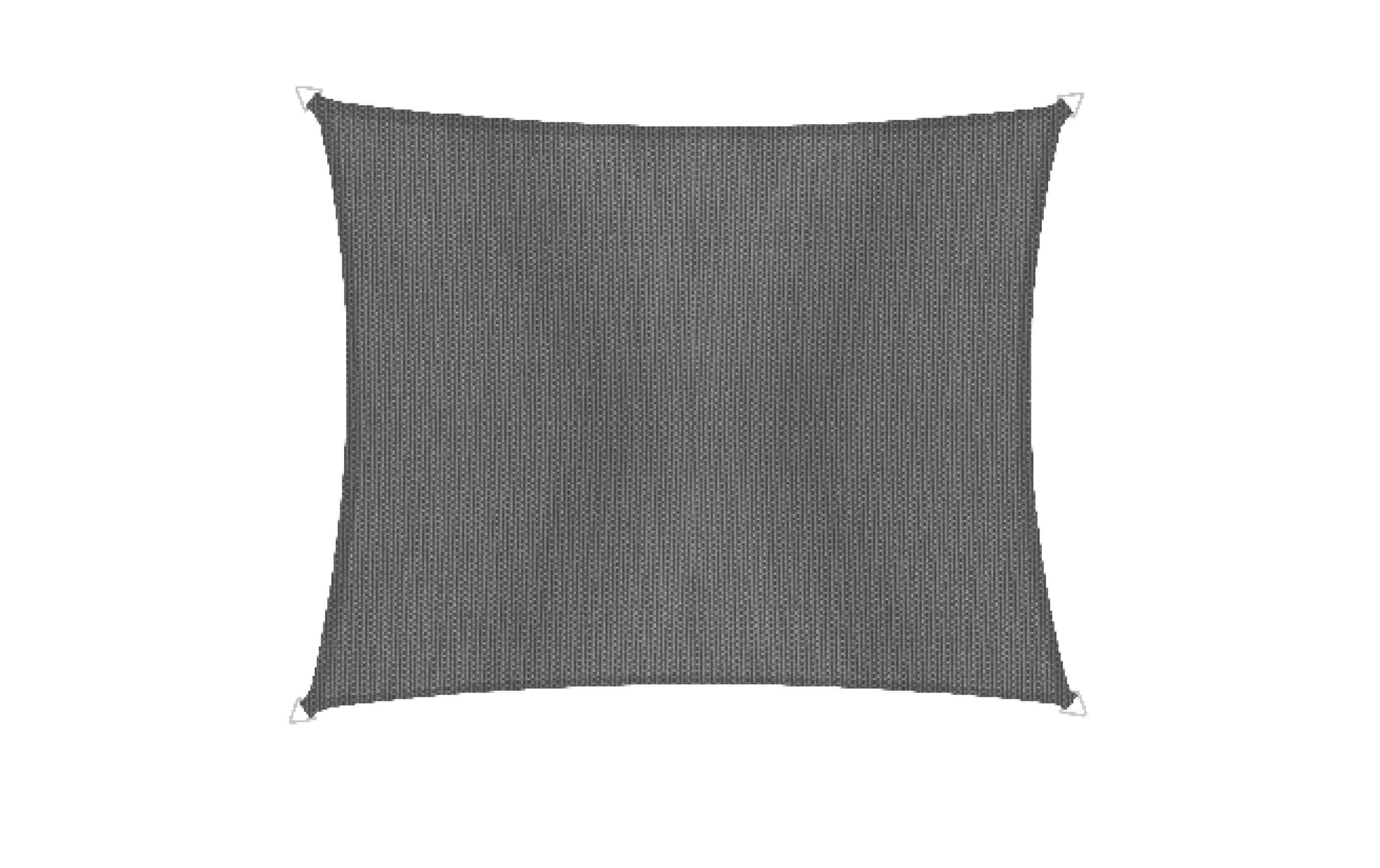 Windhager Rechteckiges Sonnensegel 400 × 300 cm, Anthrazit, Polyester, Wetterfest, UV-Schutz 50+