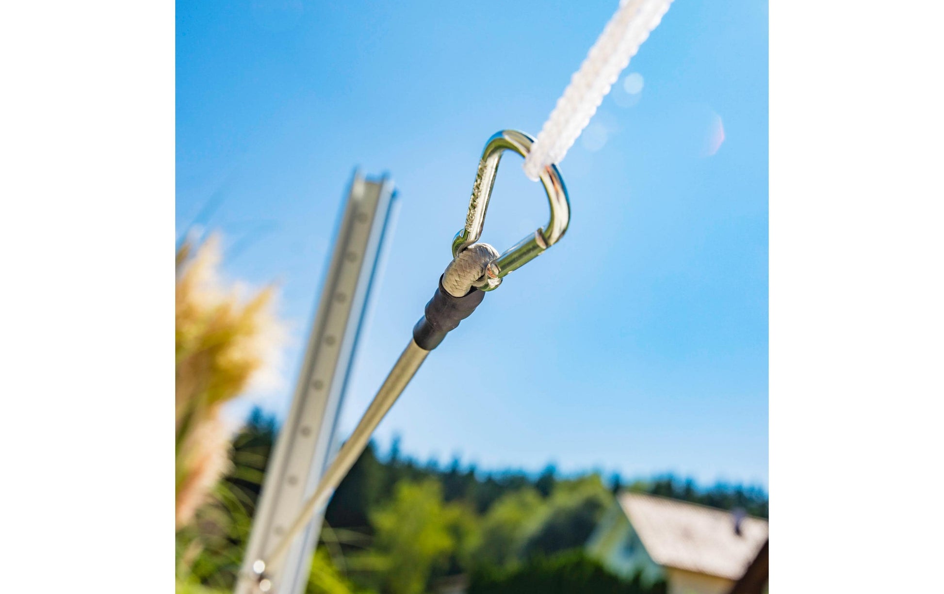 Windhager Schnur – 0,7 m, grau